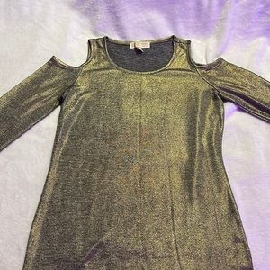 Michael Kors shirt, long sleeve, shoulders out